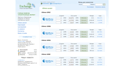 Desktop Screenshot of exchangecity.ru